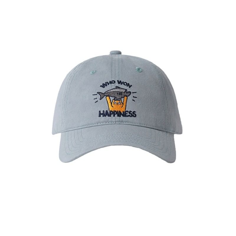 Cap Embroidered Baseball Cat