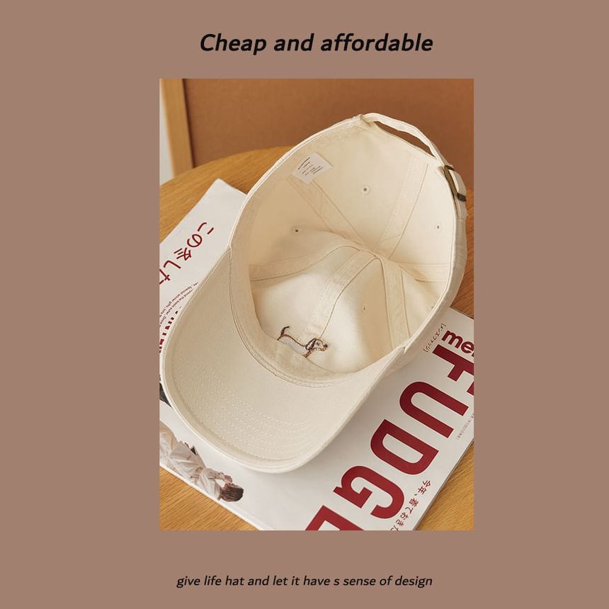 Cap Baseball Dog Embroidered