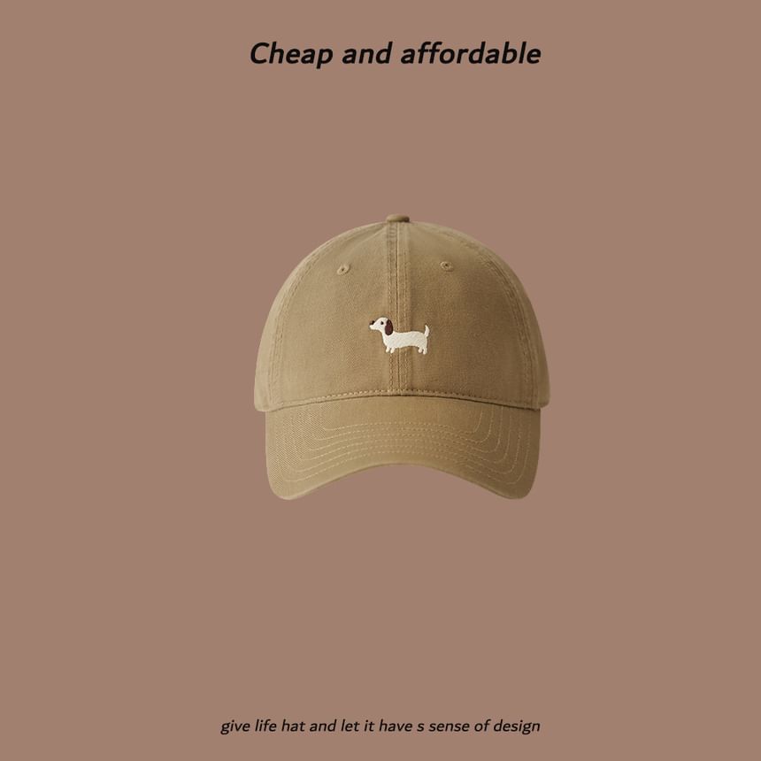 Cap Baseball Dog Embroidered