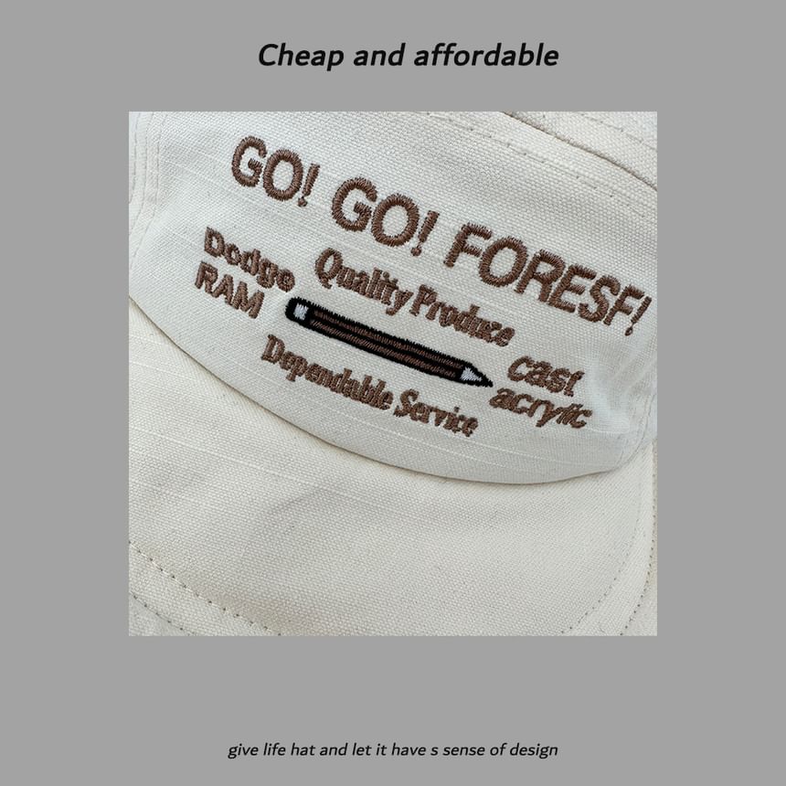 Embroidery Lettering Baseball Cap