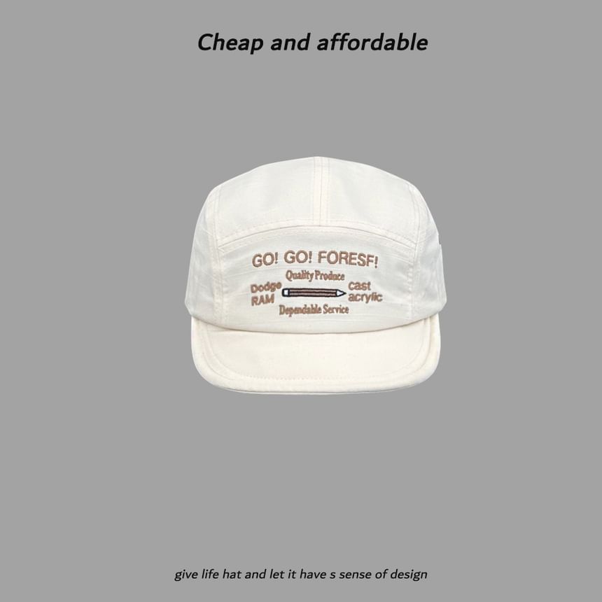 Embroidery Lettering Baseball Cap