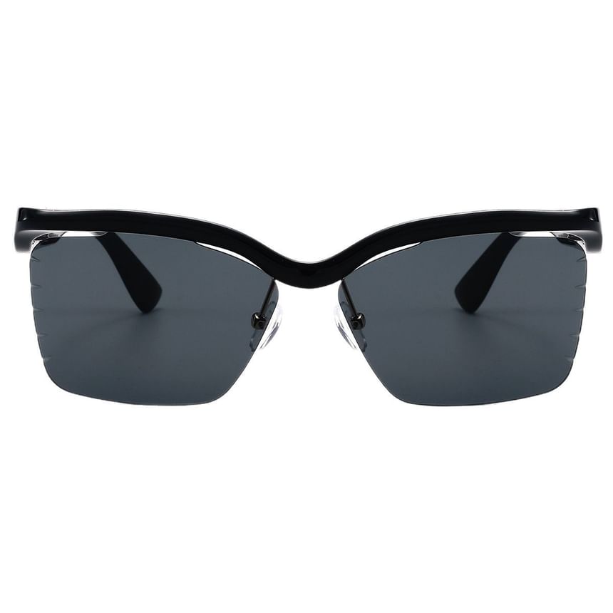 Sunglasses Rimless Browline