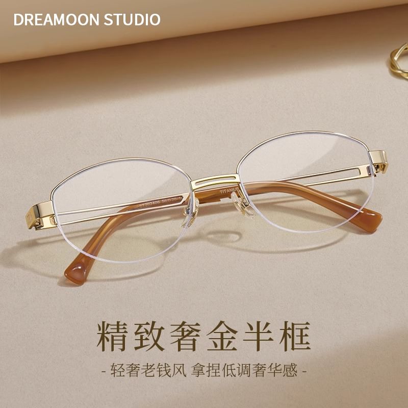 Blocking Blue Oval Light Glasses