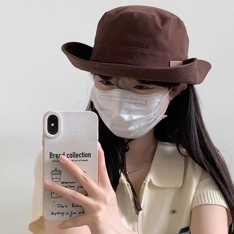 Boonie Lettering Hat Applique