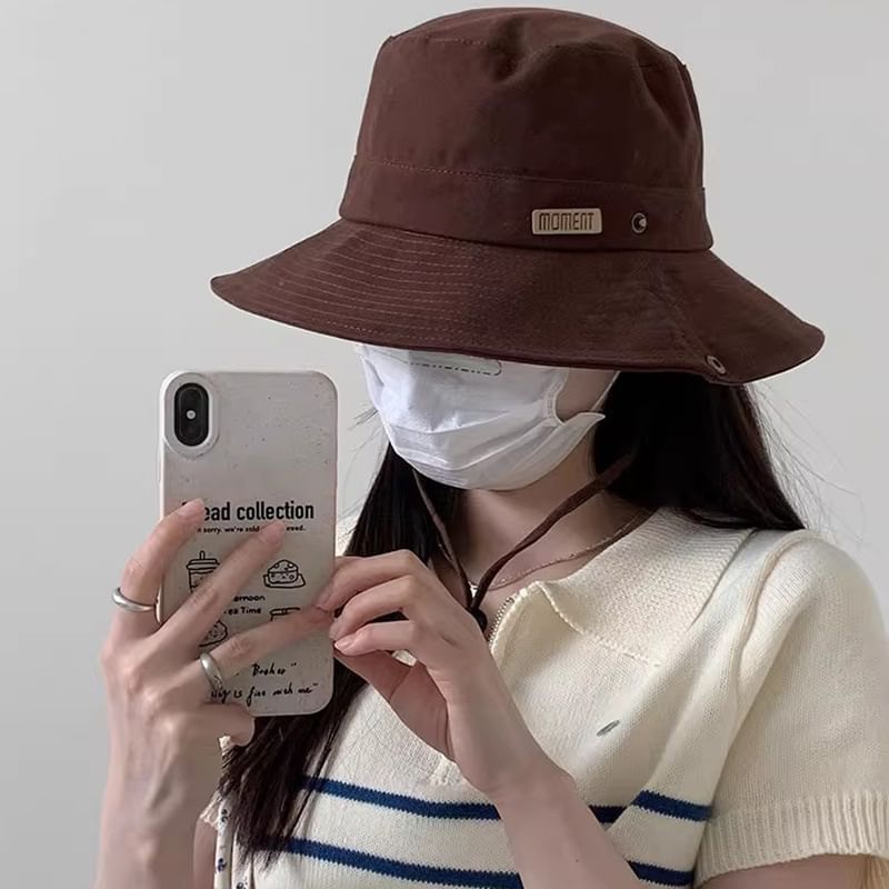 Boonie Lettering Hat Applique