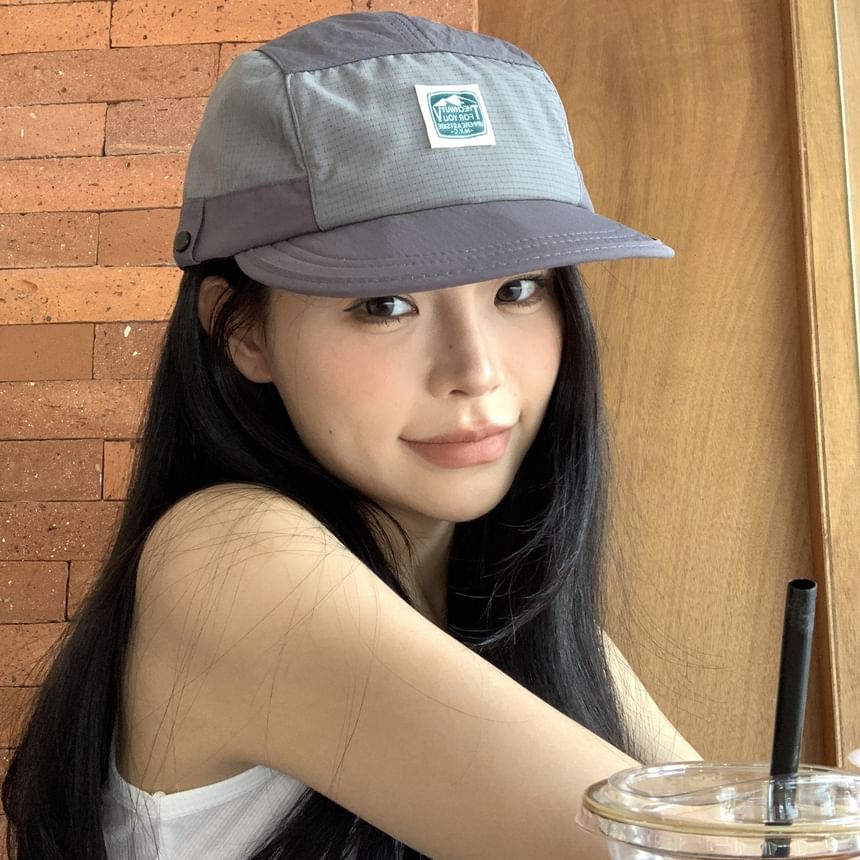 Baseball Cap Lettering Applique