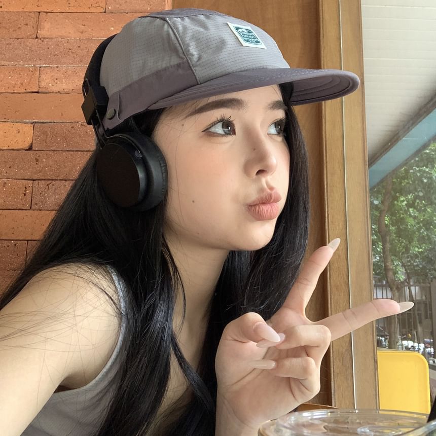 Baseball Cap Lettering Applique