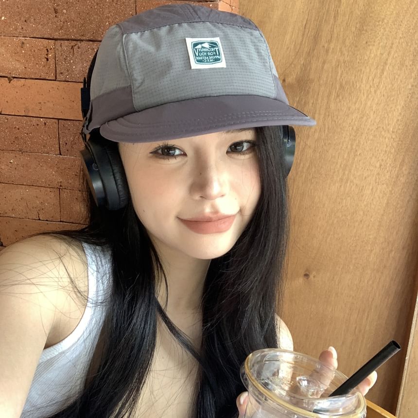 Baseball Cap Lettering Applique