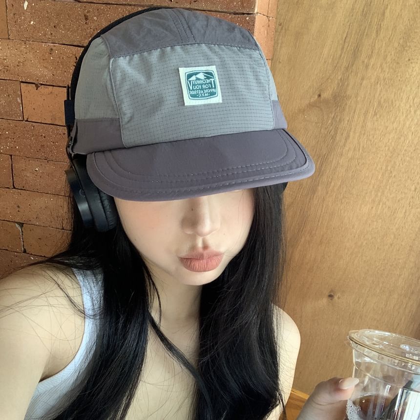 Baseball Cap Lettering Applique