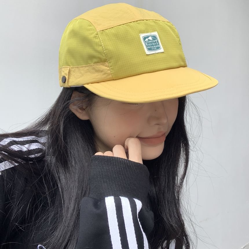 Baseball Cap Lettering Applique