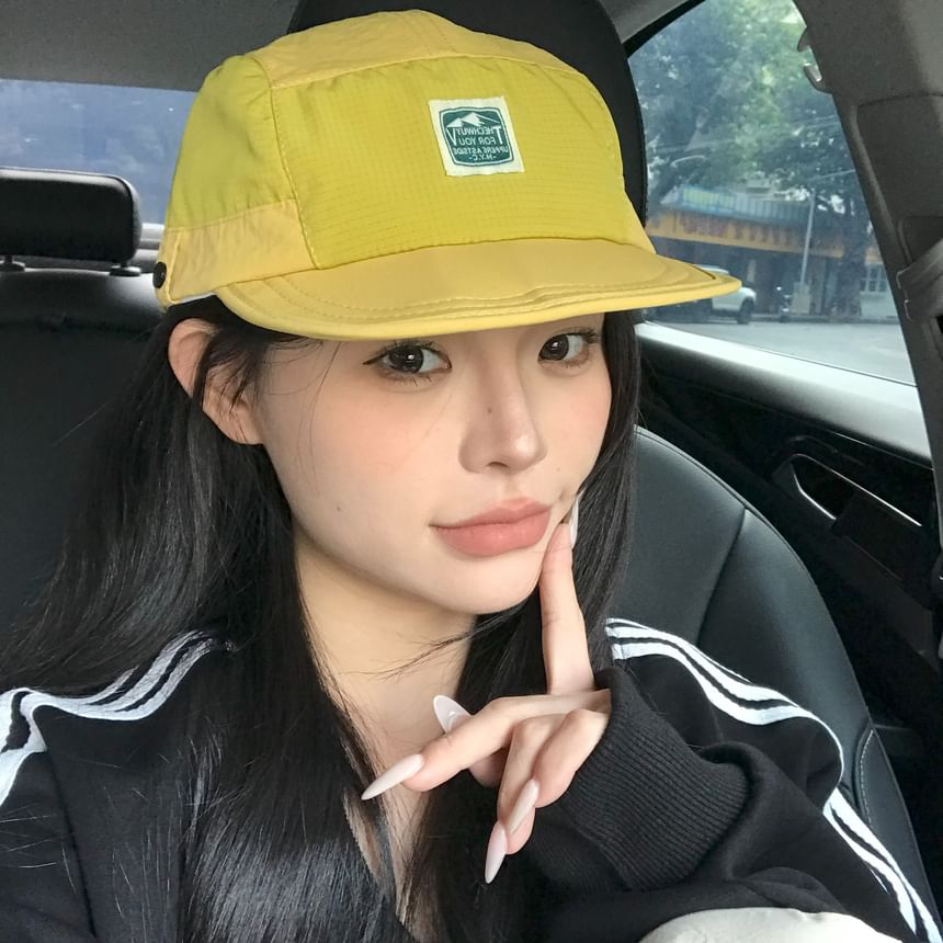 Baseball Cap Lettering Applique