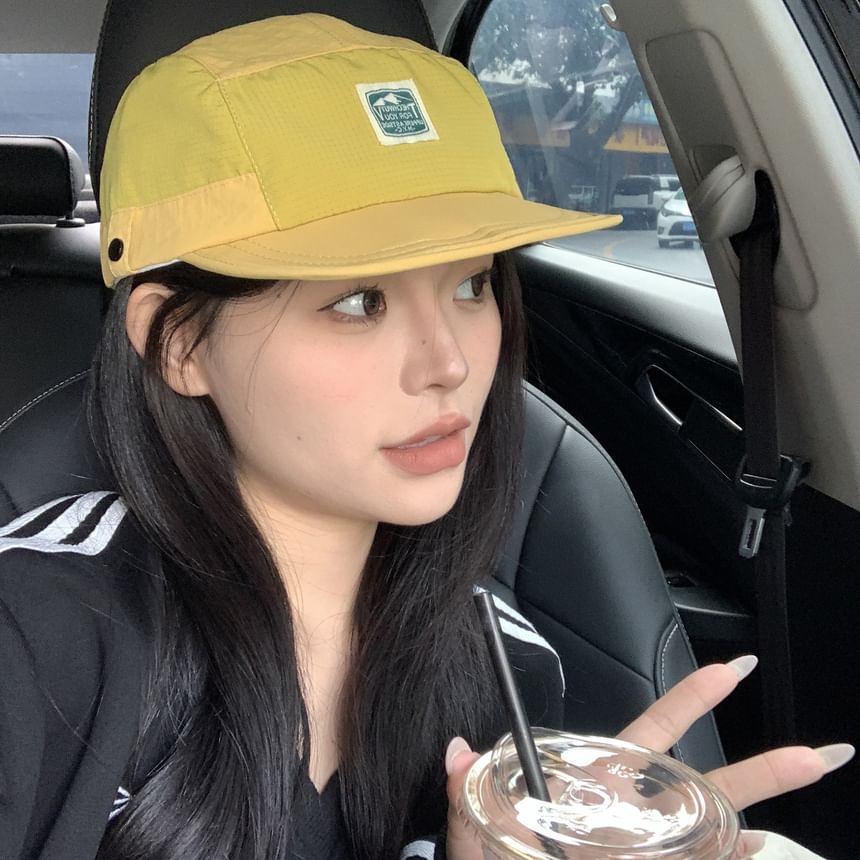 Baseball Cap Lettering Applique