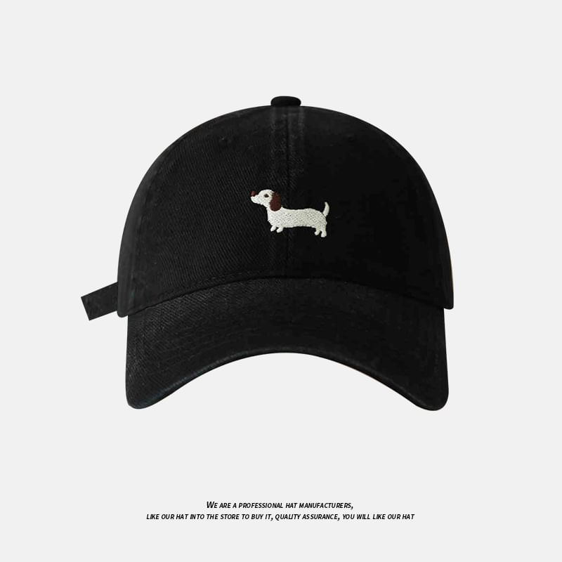 Cap Baseball Embroidered Dog