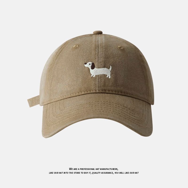 Cap Baseball Embroidered Dog