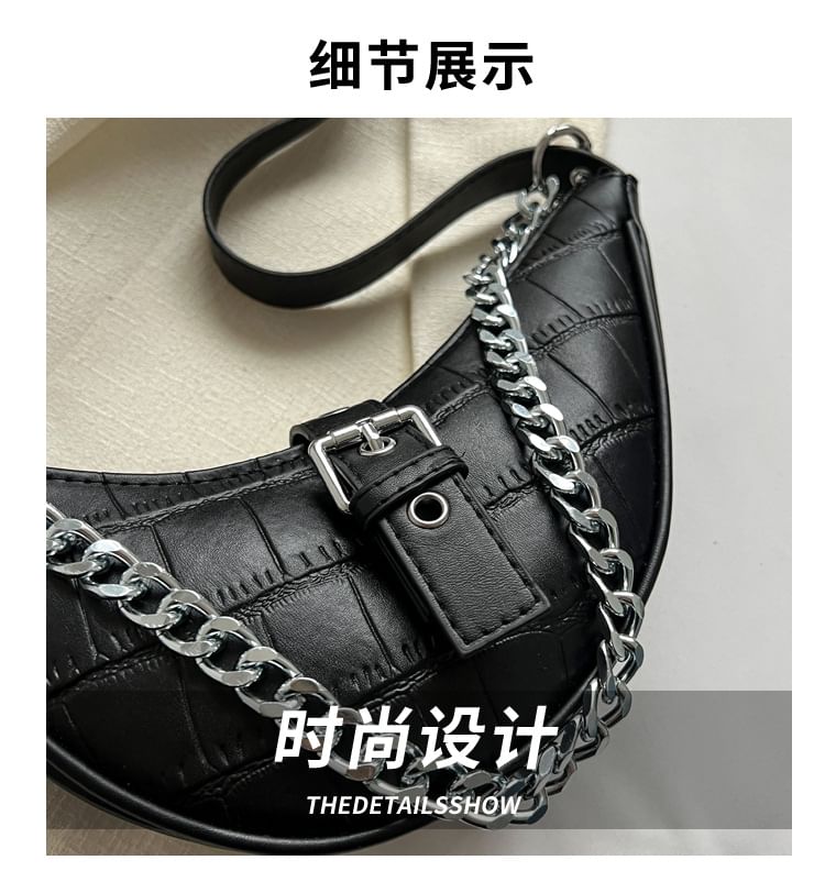 Bag Hobo Print Animal Buckled