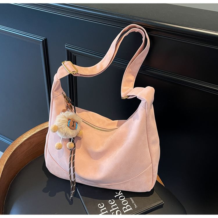 Plain Bag Leather Shoulder Faux