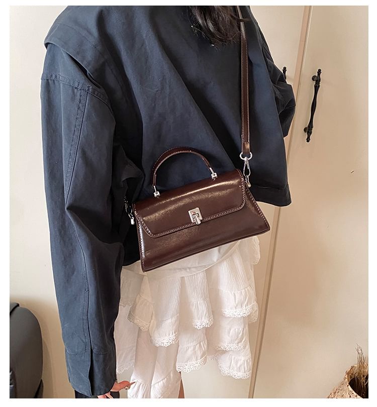 Flap Bag Faux Crossbody Leather