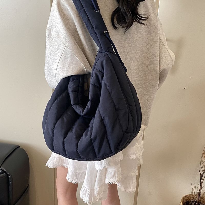 Quilted Plain Bag Shoulder