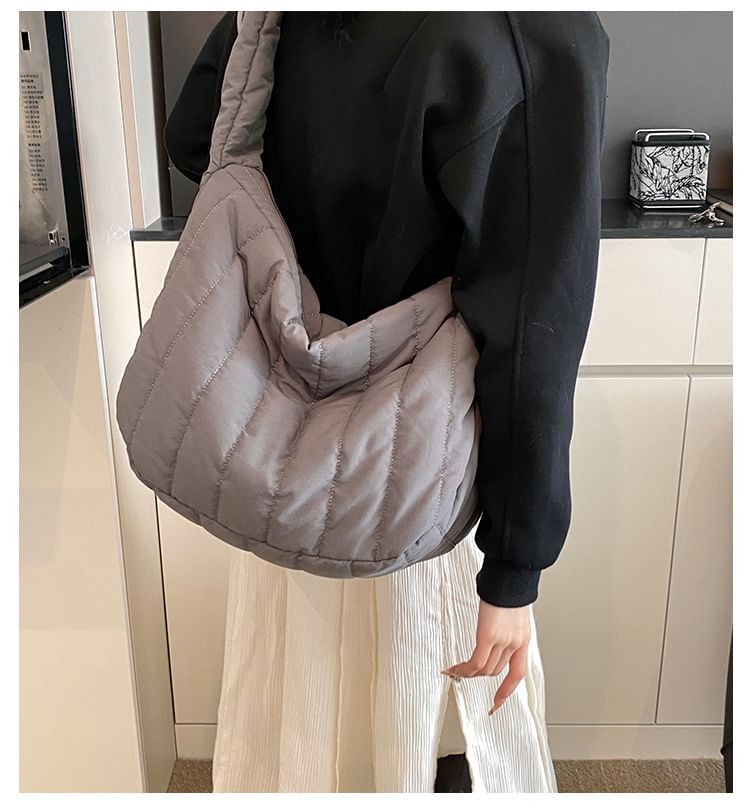 Quilted Plain Bag Shoulder