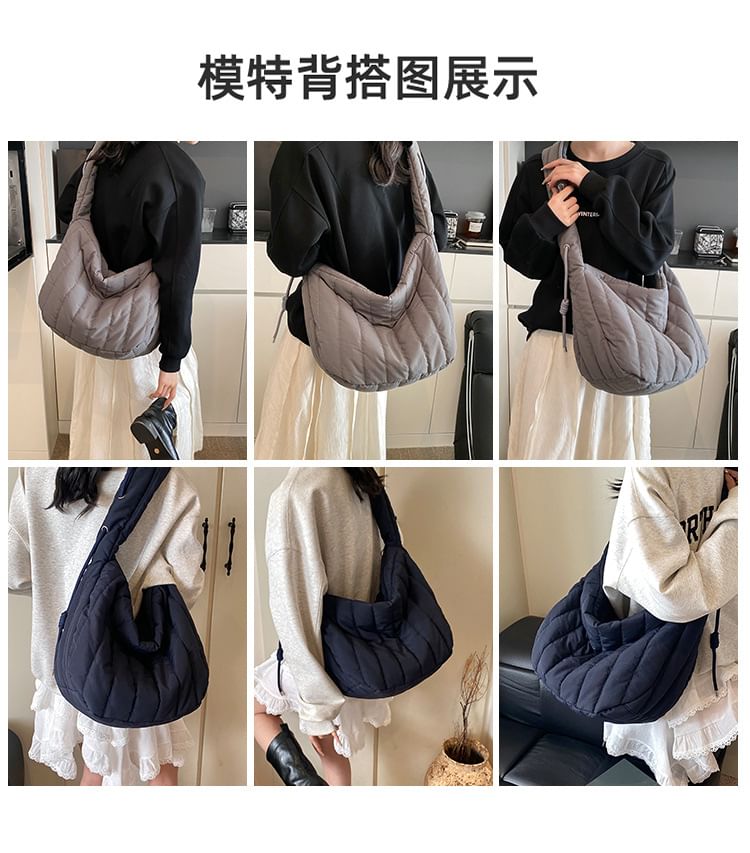 Quilted Plain Bag Shoulder