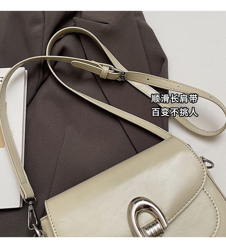 Leather Bag Faux Crossbody Flap