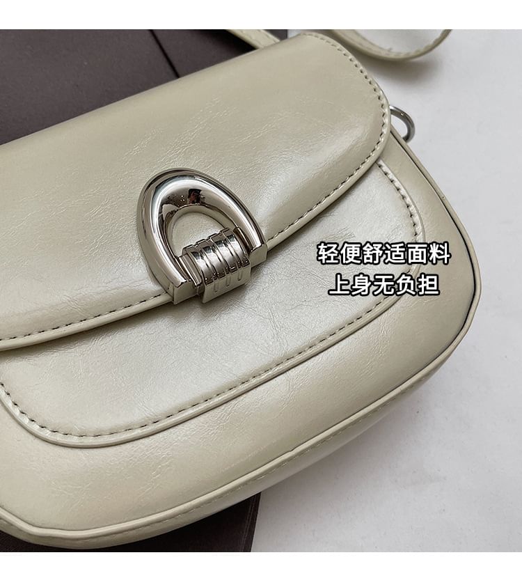 Leather Bag Faux Crossbody Flap