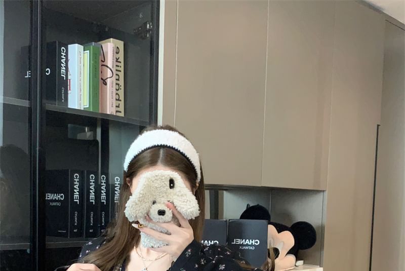 Print Crop Floral Panel Dress Cami Mini Cardigan Plaid / Top