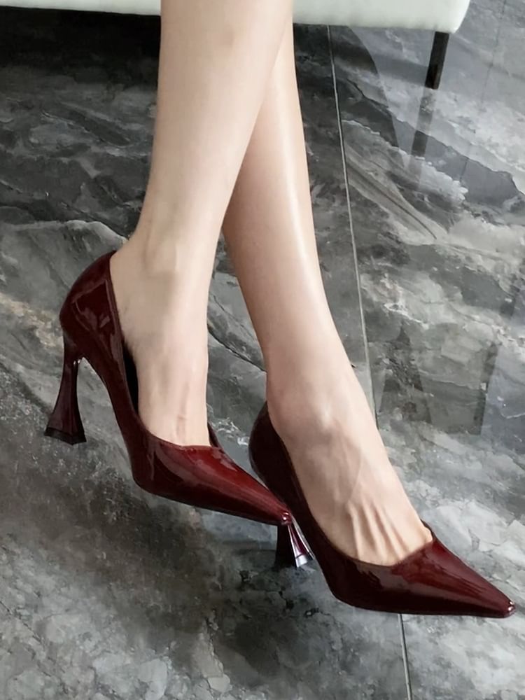 Stiletto Pointy Pumps Heel