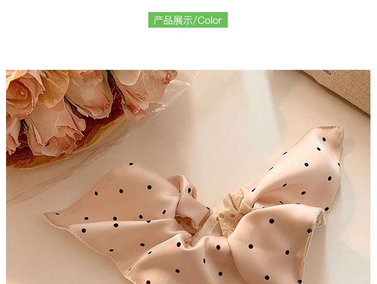 Cherry Applique Designs) Polka (Various Scrunchie / Dot