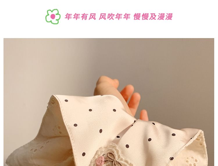 Cherry Applique Designs) Polka (Various Scrunchie / Dot