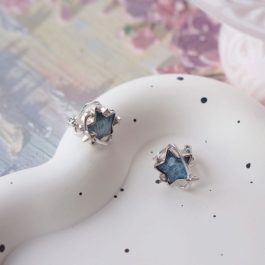Stud Earring / Star Clip On