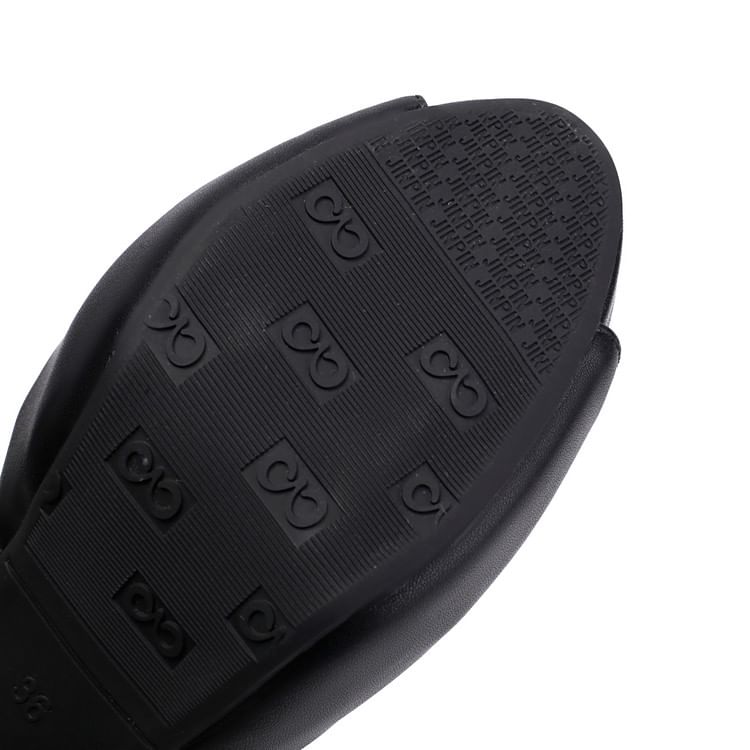 Bow Heel Detail Sandals High