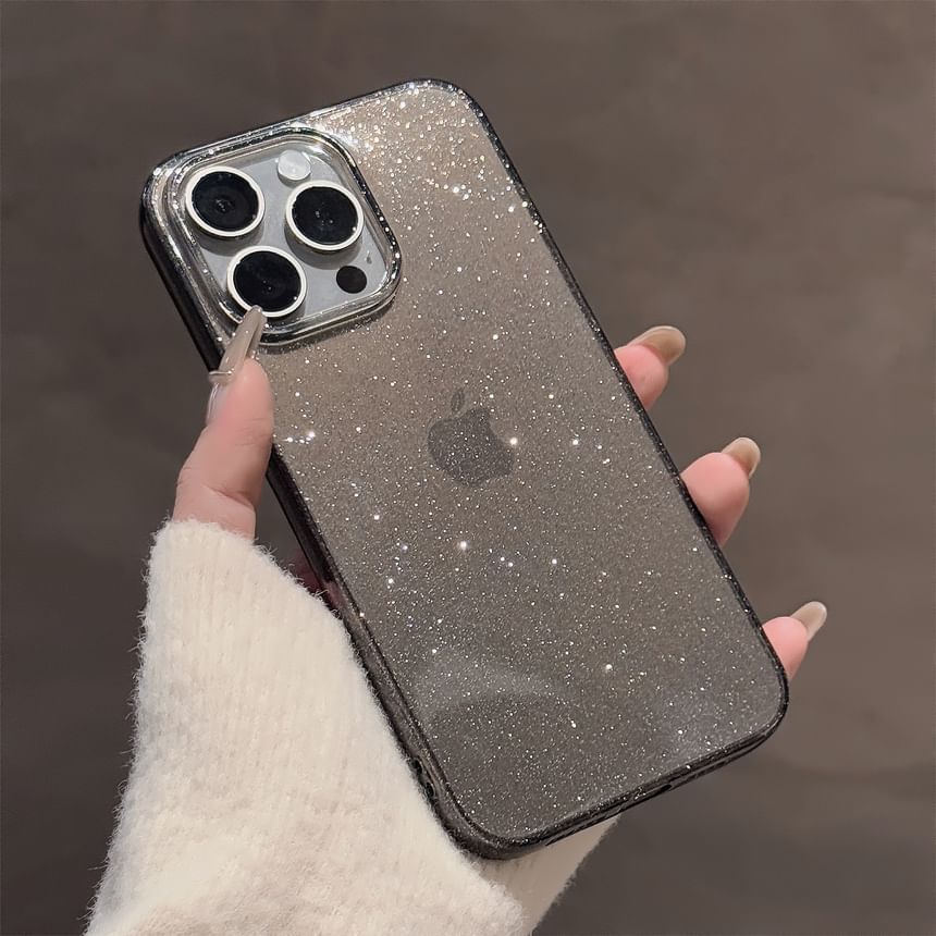 Glitter Case Phone Transparent