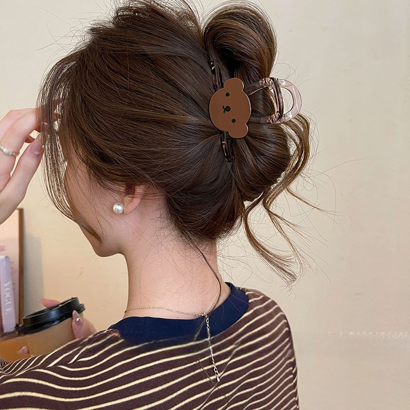 Clip Acrylic Bear (Various Hair Designs) Claw