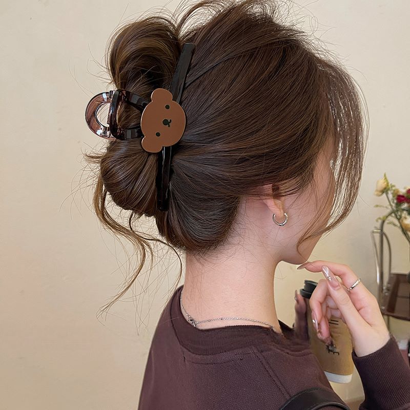 Clip Acrylic Bear (Various Hair Designs) Claw