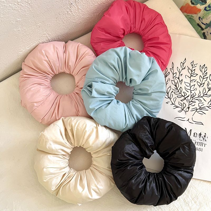 Plain Puffed Scrunchie