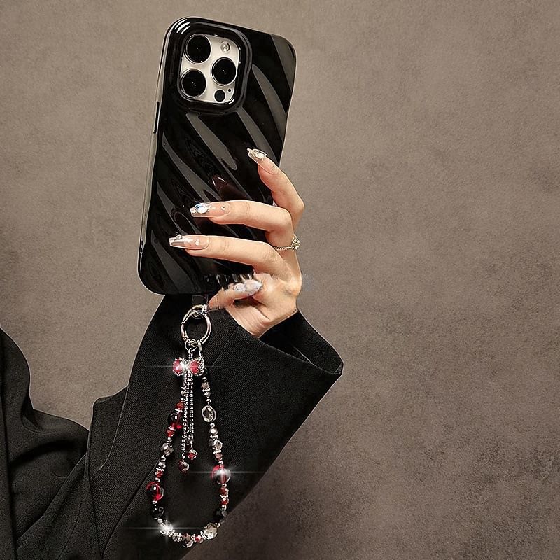 Strap Bow Phone Crystal Faux