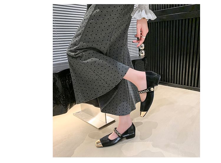 Square Pumps Toe Mary Jane Cap