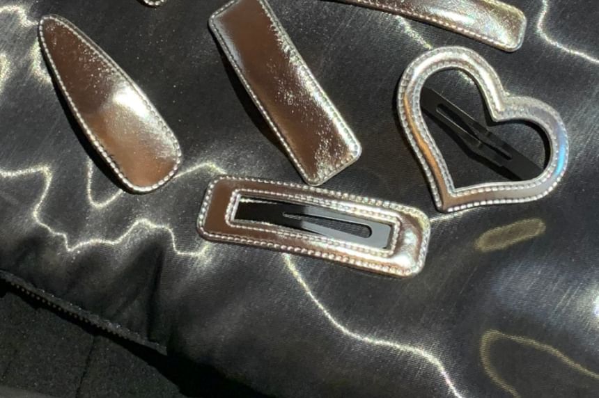 Clip Set Geometric Alloy Hair