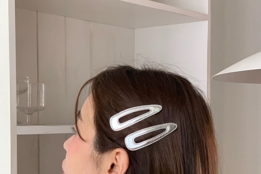 Clip Set Geometric Alloy Hair