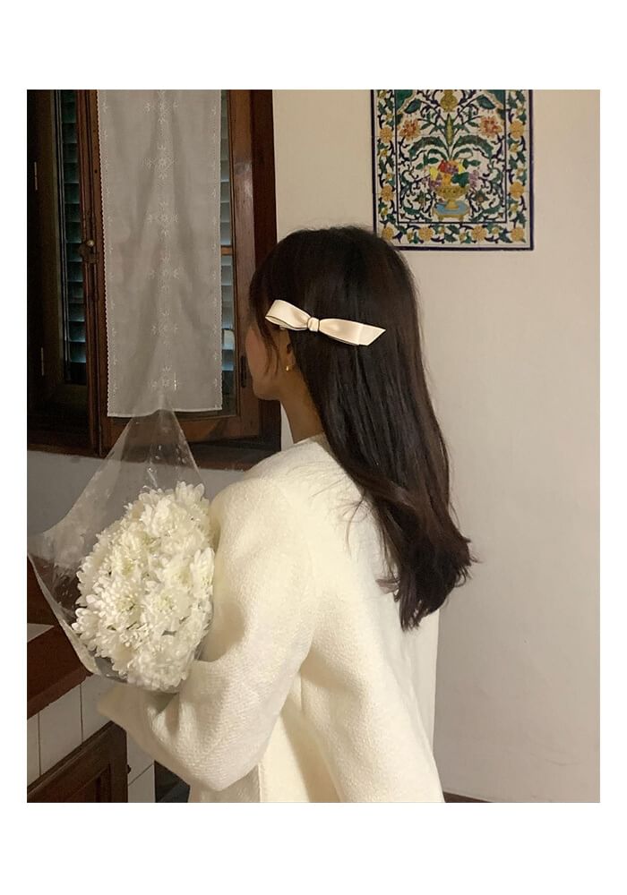 Trim Hair Contrast / Clip Bow Set