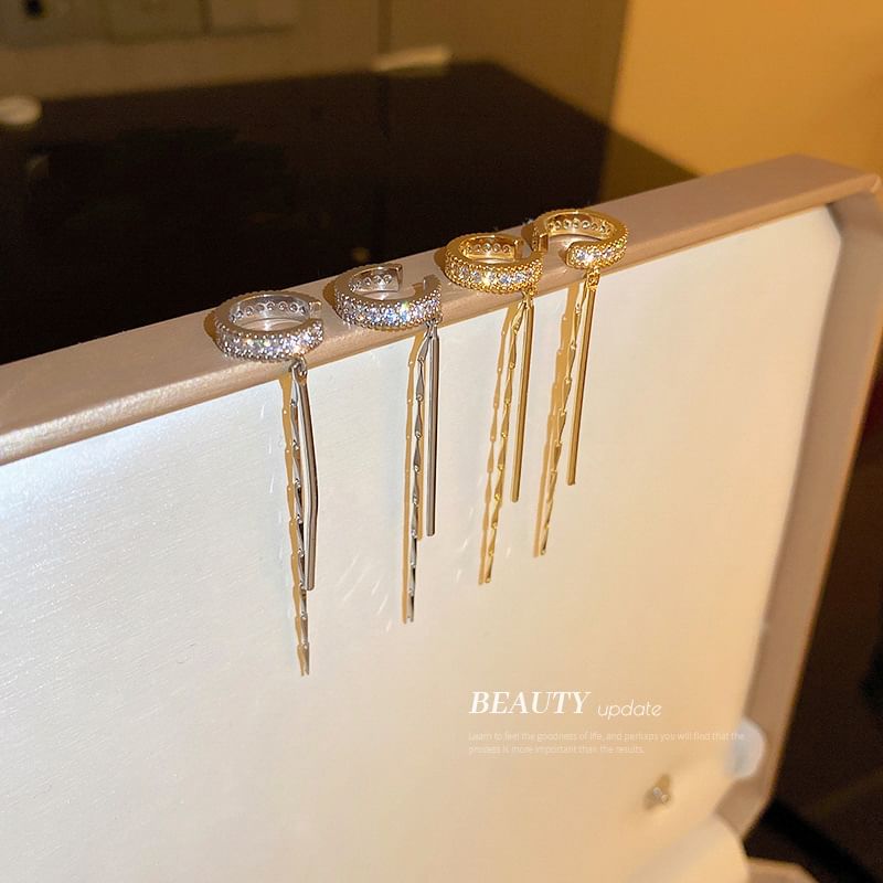 Earring Cuff Rhinestone