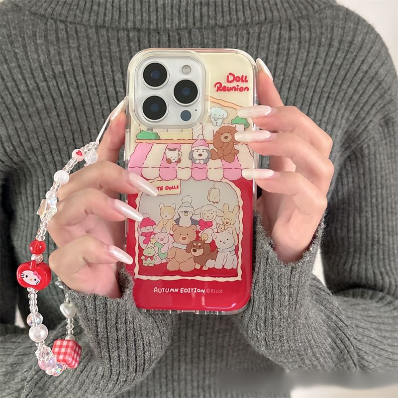 Strap Animal Phone Set Case /