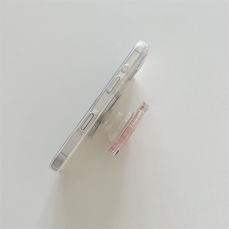 MagSafe) with Magnetic Phone Case Plaid (Compatible