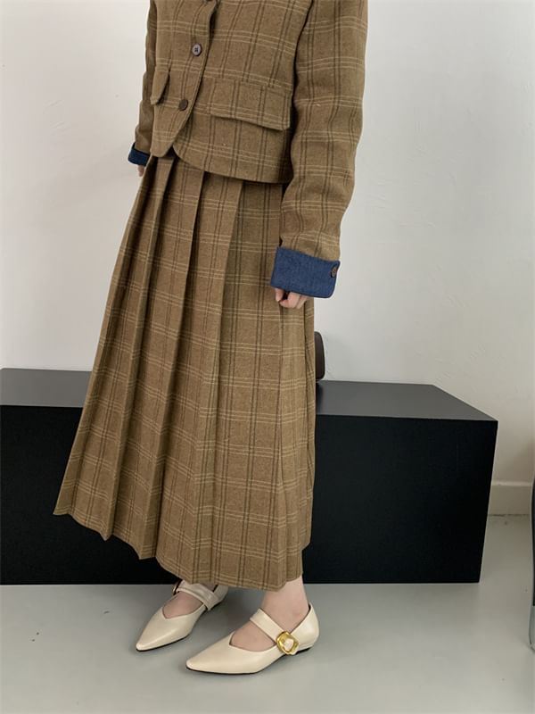 Pointed Faux Mary Jane Leather Shoes Toe Plain