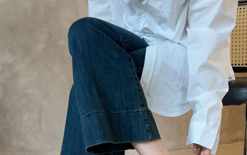 Suede Faux Chunky Heel Mary Jane Buckled Pumps