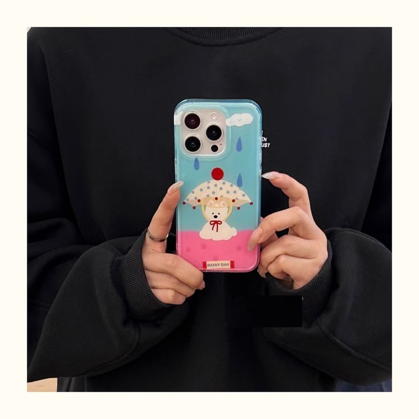 Case with Phone Dog Strap