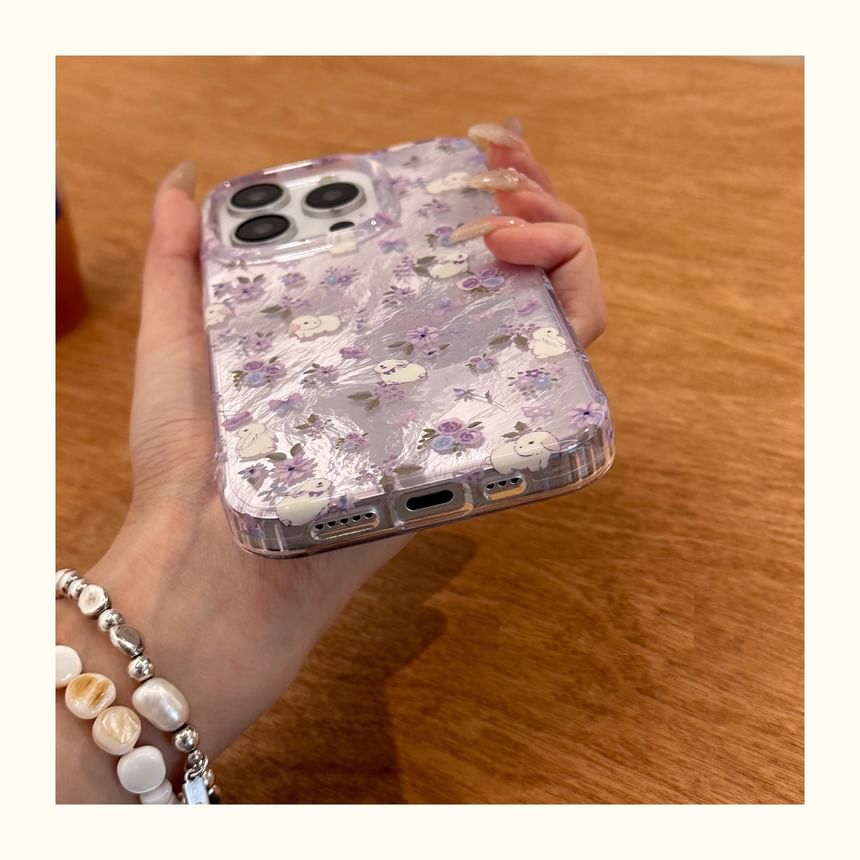 Case Floral Phone Strap with