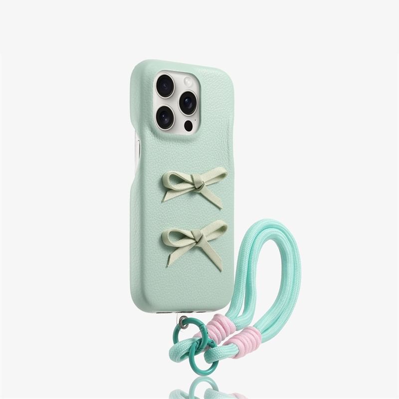 Strap Case with Ribbon Phone