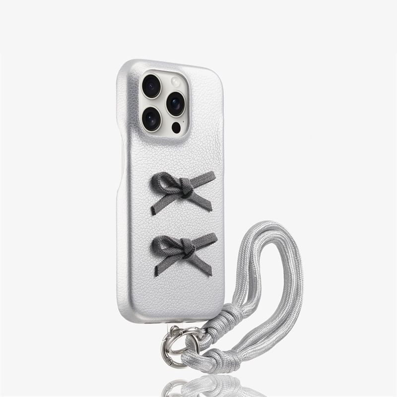 Strap Case with Ribbon Phone
